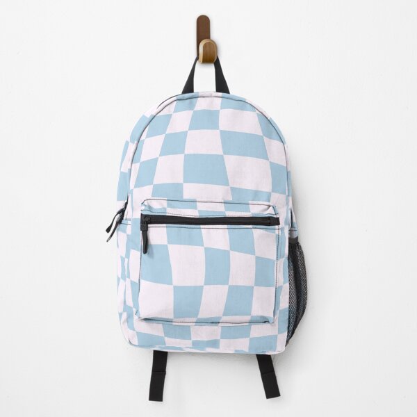 Item preview, Y2K Danish Pastel Blue Checkerboard Pattern designed and sold by Sarah Eichert.