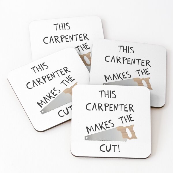 Item preview, THIS CARPENTER MAKES THE CUT! designed and sold by DomGDesign.