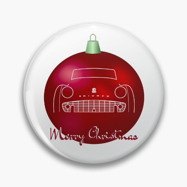 Item preview, Triumph TR3 classic British sports car Christmas ball special edition  designed and sold by soitwouldseem.