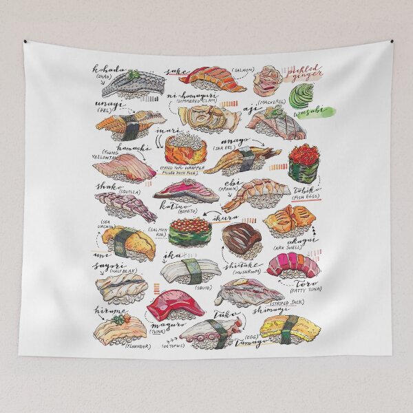 Item preview, Kind of Sushi Cover designed and sold by denamullins.