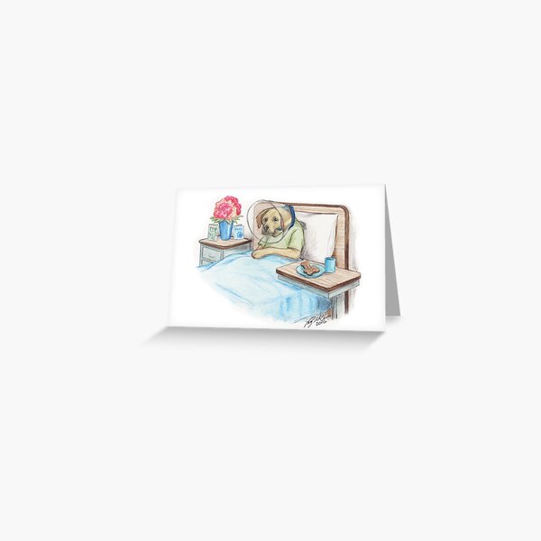 Hospital Lab Greeting Card