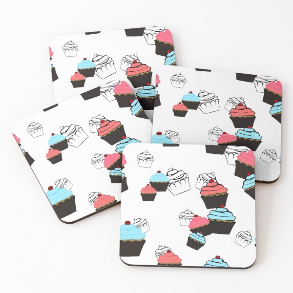 Item preview, mini - little cupcakes seamless pattern designed and sold by DesignsByMadiha.