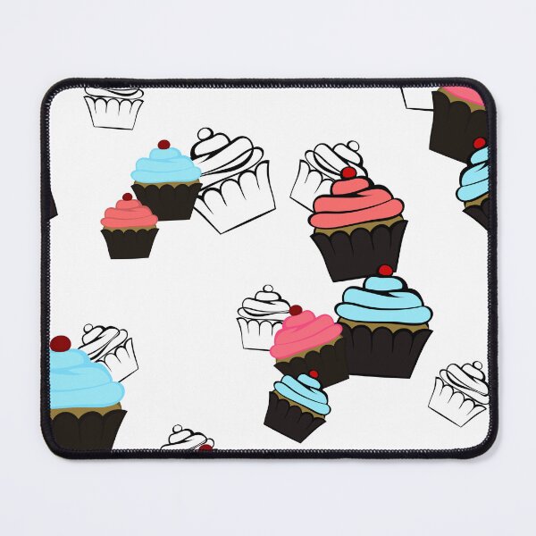Item preview, mini - little cupcakes seamless pattern designed and sold by DesignsByMadiha.