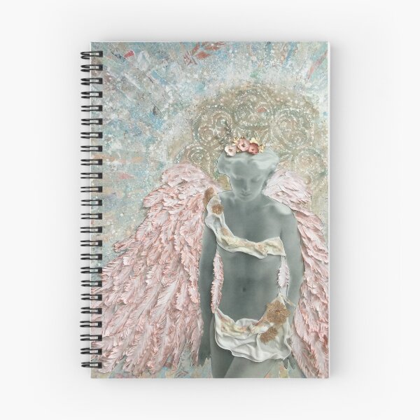 Artikelvorschau, Serenity Angel Mixed Media Collage von Tori Jane entworfen und verkauft von misstorijane.