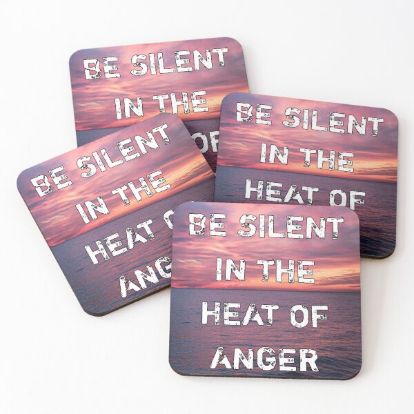 Item preview, Be silent in the heat of anger designed and sold by Itaxi.