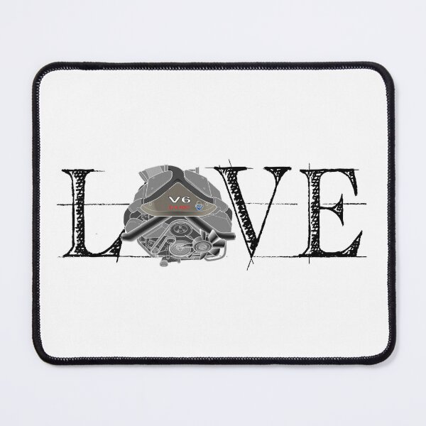 Item preview, V6 Biturbo Love designed and sold by BadKraut.