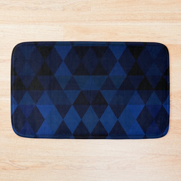 Item preview, Simple Modern Triangle Seamless Geometric Pattern, Dark Blue designed and sold by MyArt23.