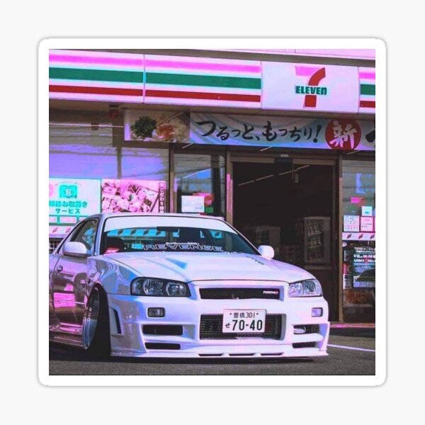 Nissan Skyline Sticker For Sale By Igne5 Redbubble 7625