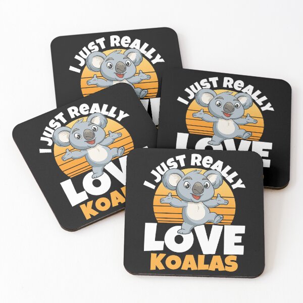 Item preview, I Really Love Koalas Funny Retro Koala Bears Animal  designed and sold by 74ninetees.