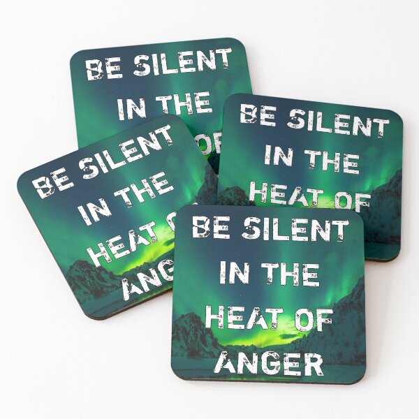 Item preview, Be silent in the heat of anger designed and sold by Itaxi.