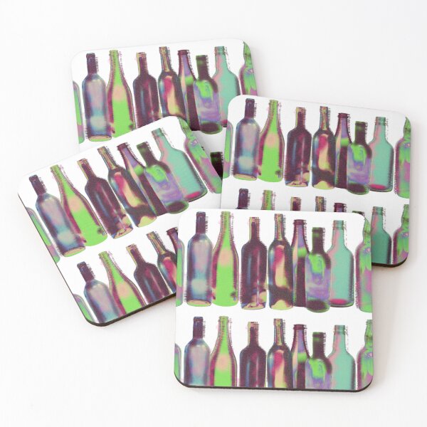 Item preview, Bottle Print Pattern  designed and sold by omnishamblesart.