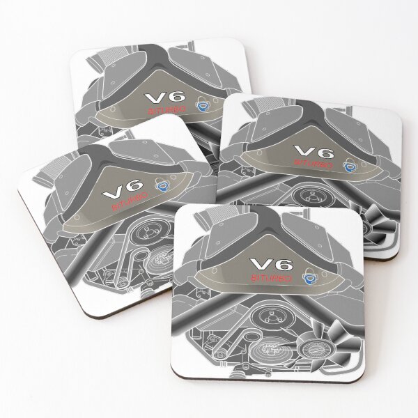 Item preview, V6 biturbo engine designed and sold by BadKraut.