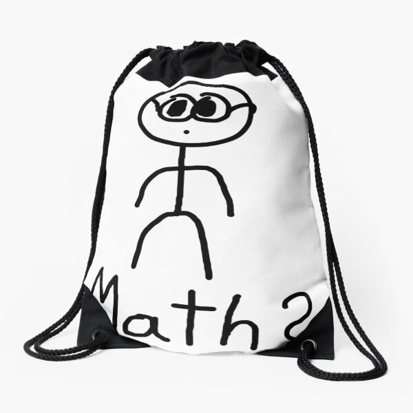 Stickman meme funny | Drawstring Bag