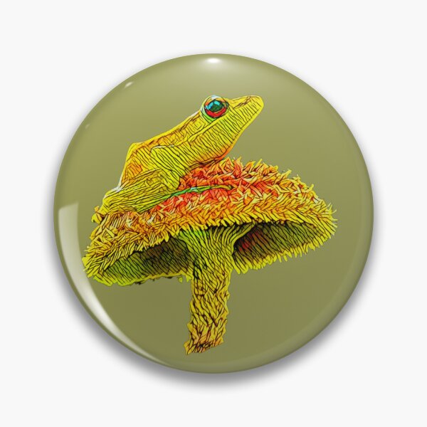 Item preview, Cute Froggy on a Mushroom designed and sold by Kid-Genius.