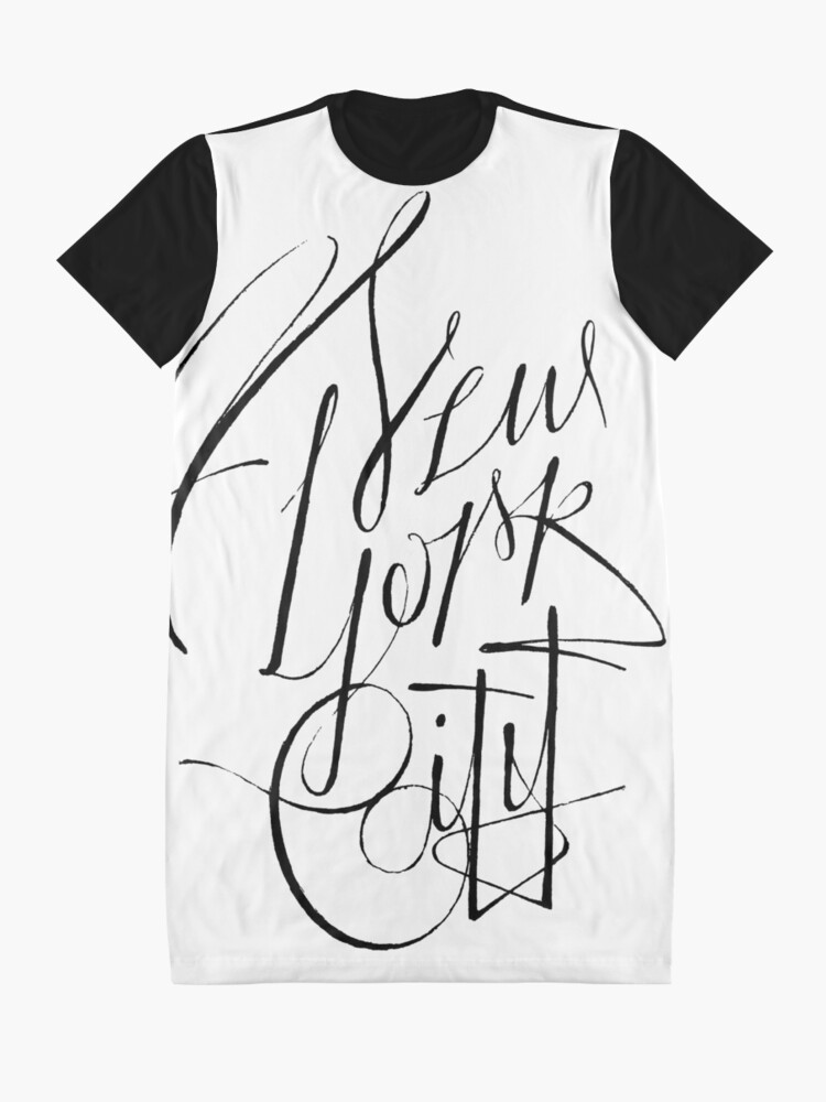 New York, NY New York City Graphic T-Shirt Dress | Redbubble