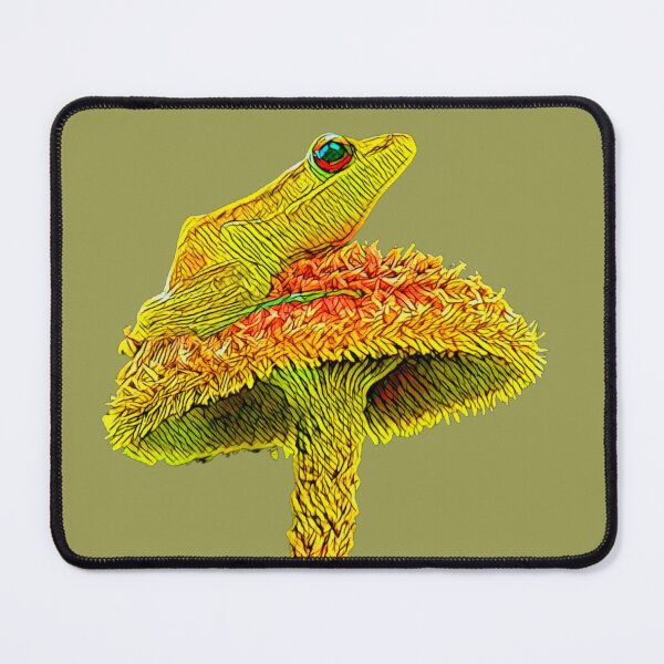 Item preview, Cute Froggy on a Mushroom designed and sold by Kid-Genius.
