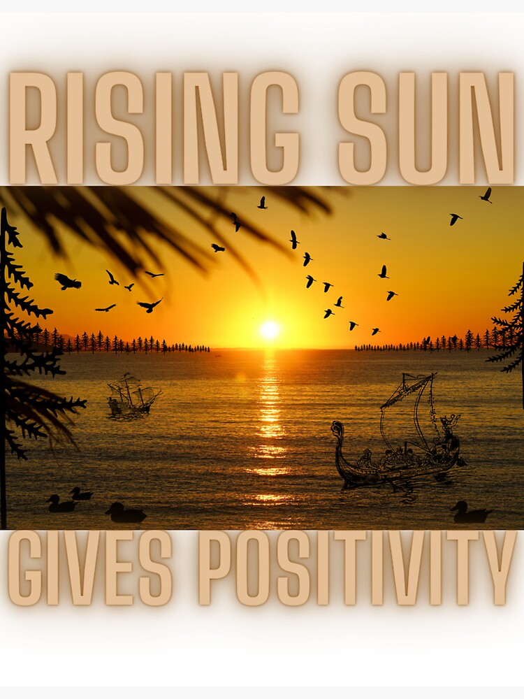 "RISING SUN" Sticker for Sale by vksharma95 Redbubble
