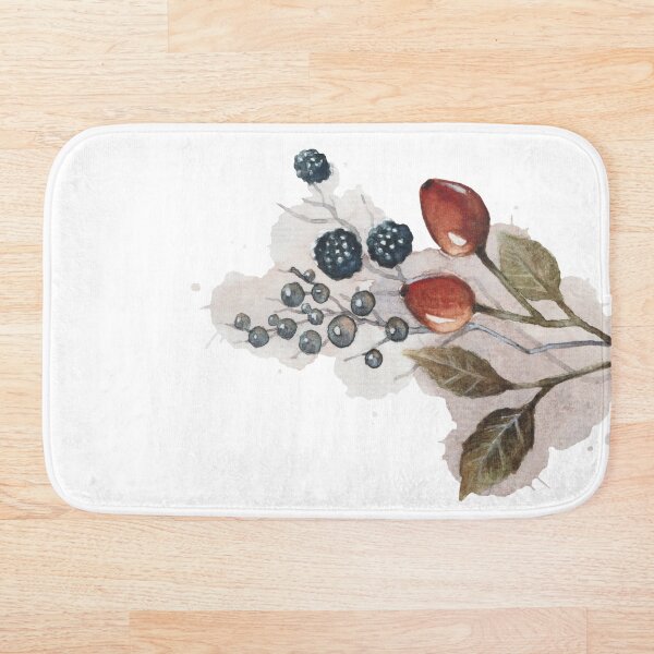 Item preview, Watercolor Berries designed and sold by Turdus-Merula.