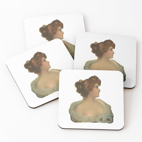 Item preview, Vintage women old portrait sticker designed and sold by portokalis.