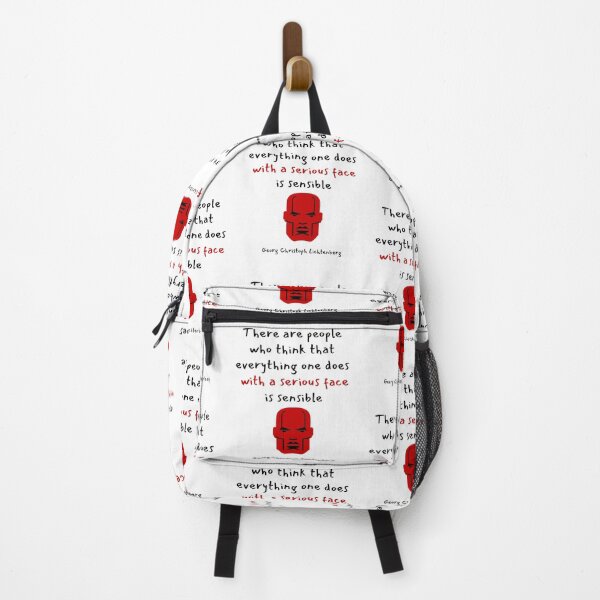 Item preview, There are people who think that everything one does with a serious face is sensible. Georg Christoph Lichtenberg designed and sold by LifeWisdom.