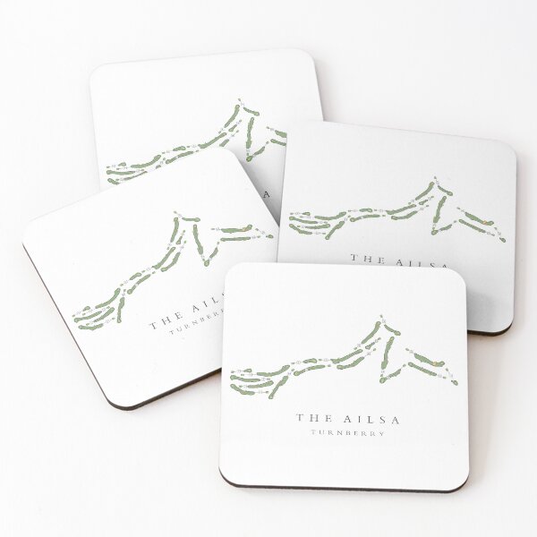 Item preview, The Ailsa Turnberry Golf Course Graphic Map designed and sold by Reign-Man.