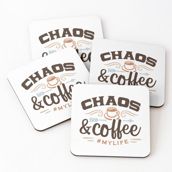 Item preview, Chaos & Coffee : My life designed and sold by mann-doodles.