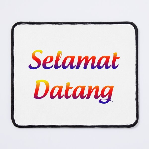 Item preview, Selamat Datang designed and sold by UniqueDesignHub.