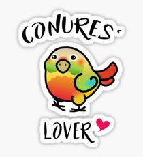 Conure's Lover: Ananas Style Sticker