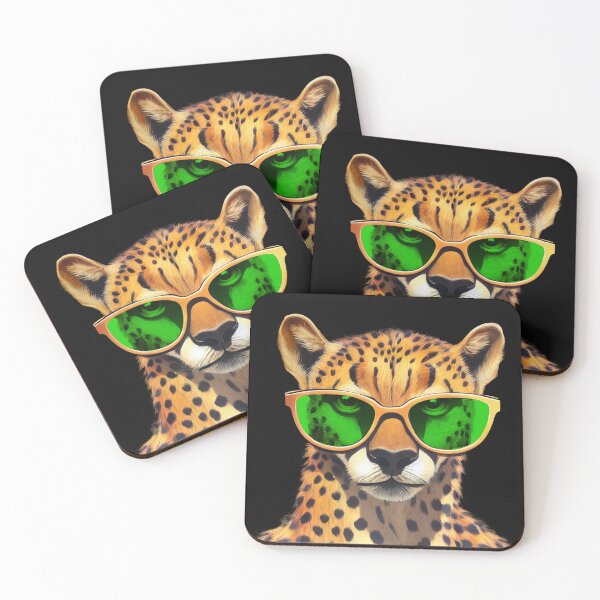 Item preview, Cheetah with Sunglasses designed and sold by MudPuppet.