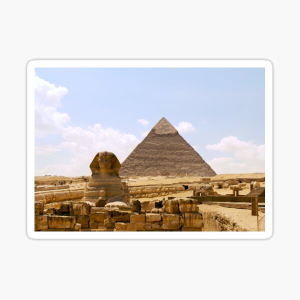 Egyptian Pyramids Egypt Space Cool Gift #21489 2 x Vinyl Stickers 10cm 