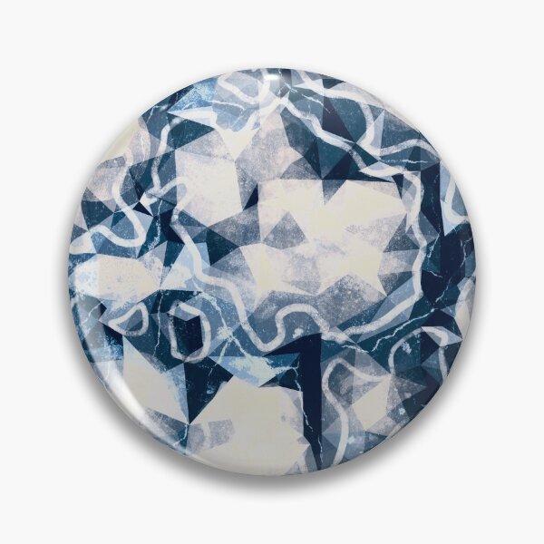 Item preview, Blue Geo Abstract designed and sold by Minxylynx4.
