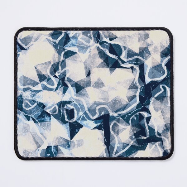 Item preview, Blue Geo Abstract designed and sold by Minxylynx4.