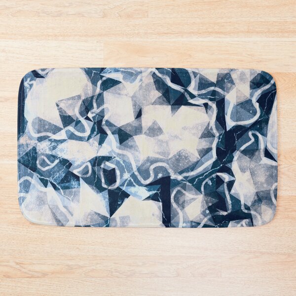 Item preview, Blue Geo Abstract designed and sold by Minxylynx4.