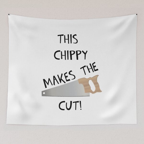 Item preview, THIS CHIPPY MAKES THE CUT! designed and sold by DomGDesign.