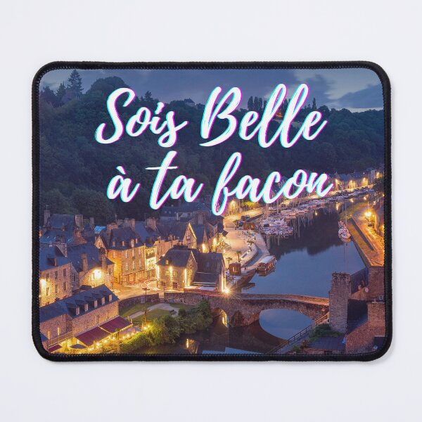 Item preview,  Be beautiful in your own way - popular French quotes theme gifts  designed and sold by RebelliousRosee.