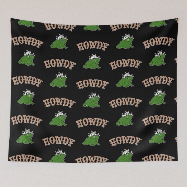 Item preview, Howdy! Cowboy Frog meme MILF-Man Frogs Lover   designed and sold by CarterMarys.