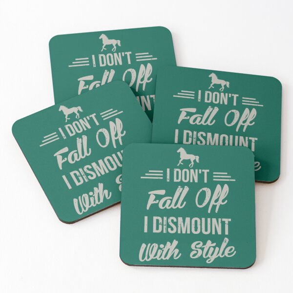Item preview, I Don_t Fall Off I Dismount With Style Funny Horse    designed and sold by CarterMarys.