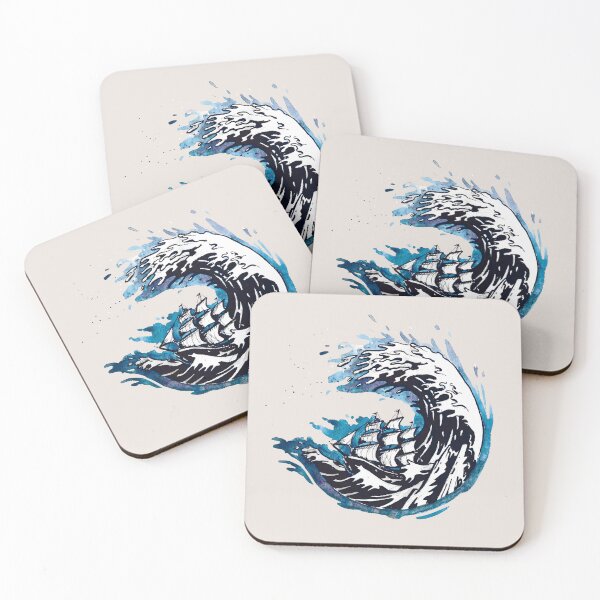 Item preview, Three-master in stormy weather designed and sold by Fernand de Wolf.