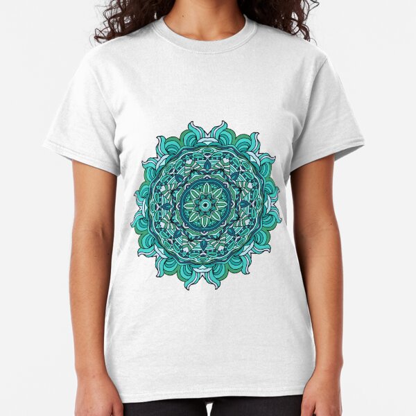 Blue mandala Classic T-Shirt