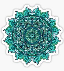 Blue mandala Sticker