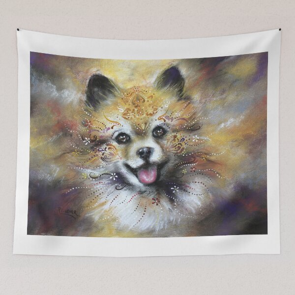 Item preview, Boho Pomeranian  designed and sold by Patricia Lintner.