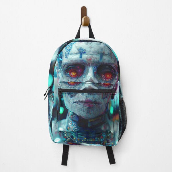 Item preview, Dia de Los Muertos Cyborg Skull designed and sold by gisis777.