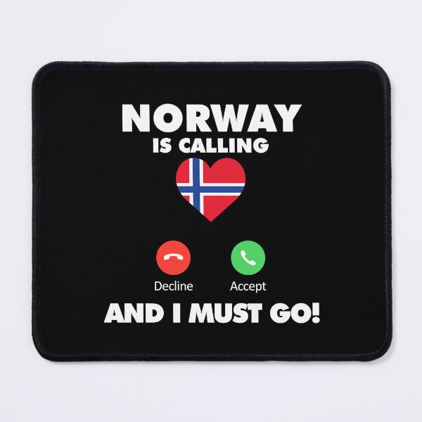 Item preview, Norway is Calling and I Must Go designed and sold by HelloFromAja.