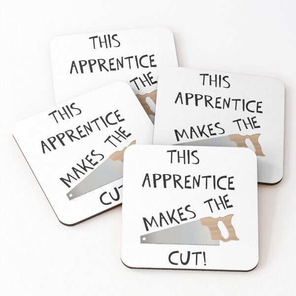 Item preview, THIS APPRENTICE MAKES THE CUT! designed and sold by DomGDesign.