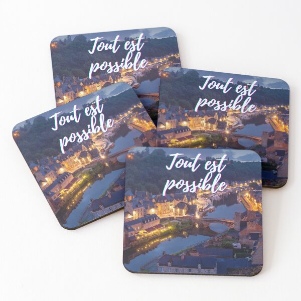 Item preview, Anything is possible - popular french quotes theme gifts  designed and sold by RebelliousRosee.