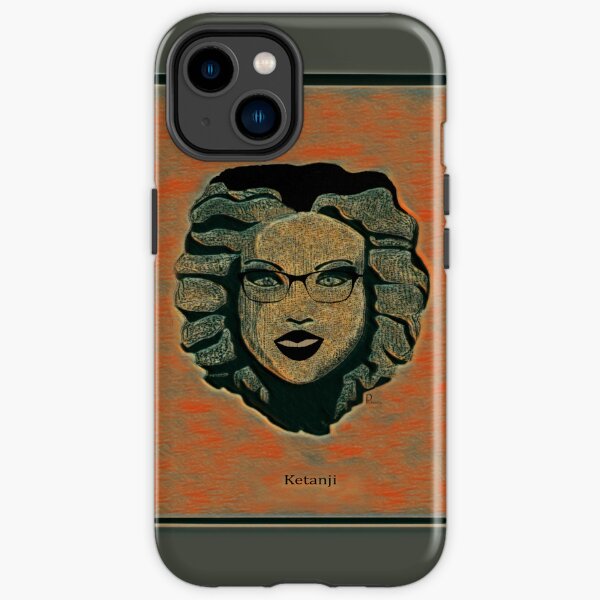 Ketanji - A Supreme Lioness / Orange iPhone Tough Case