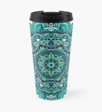 Blue mandala Travel Mug