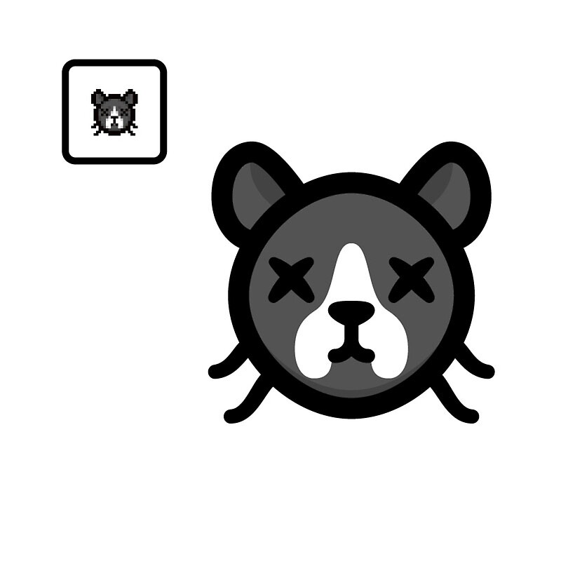 "Guppy's head Binding of Isaac" by rudash Redbubble