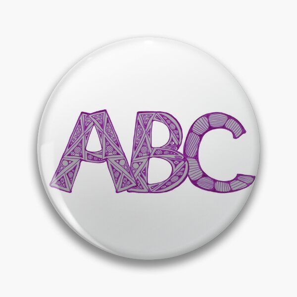 Item preview, Purple ABC designed and sold by KazM.