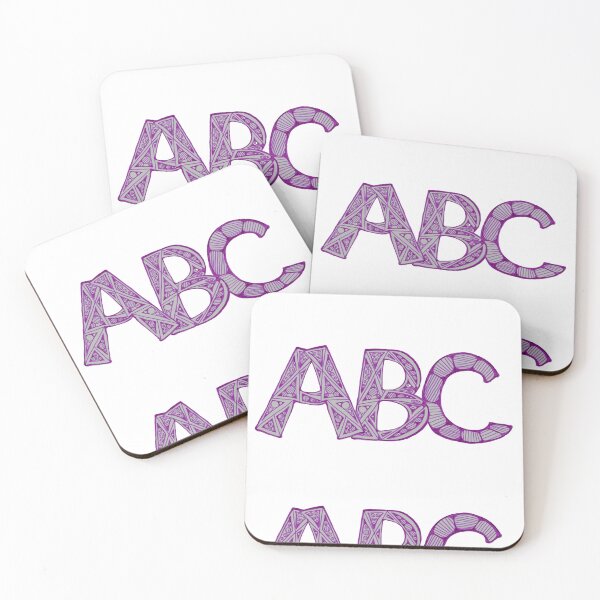 Item preview, Purple ABC designed and sold by KazM.